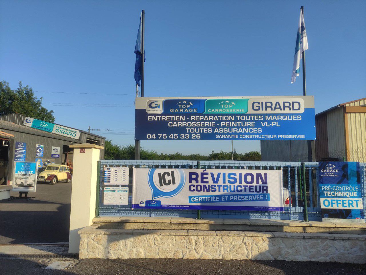 Carrosserie Girard garage d'automobile, réparation