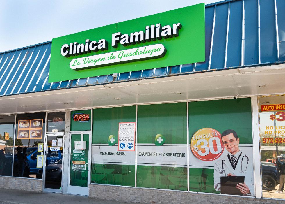 Clinica Familiar La Virgen de Guadalupe Garland, 1912 S 1st St, Garland