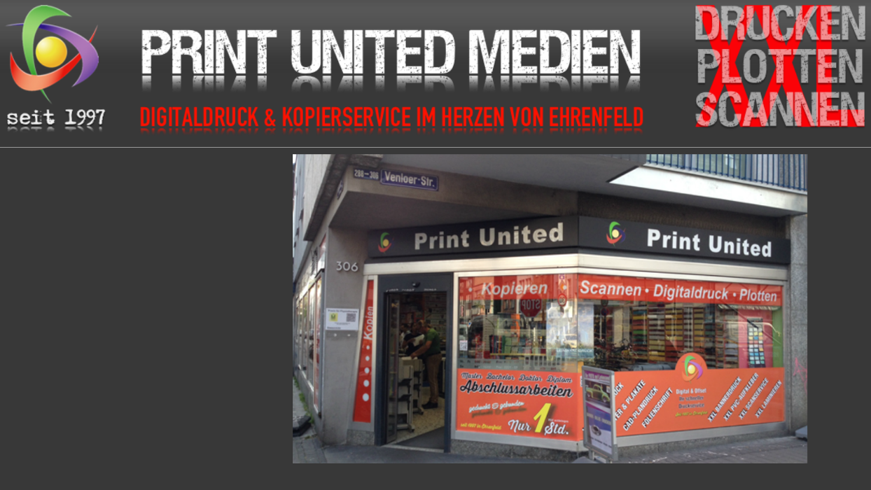 Print United Medien, Venloer Straße in Köln