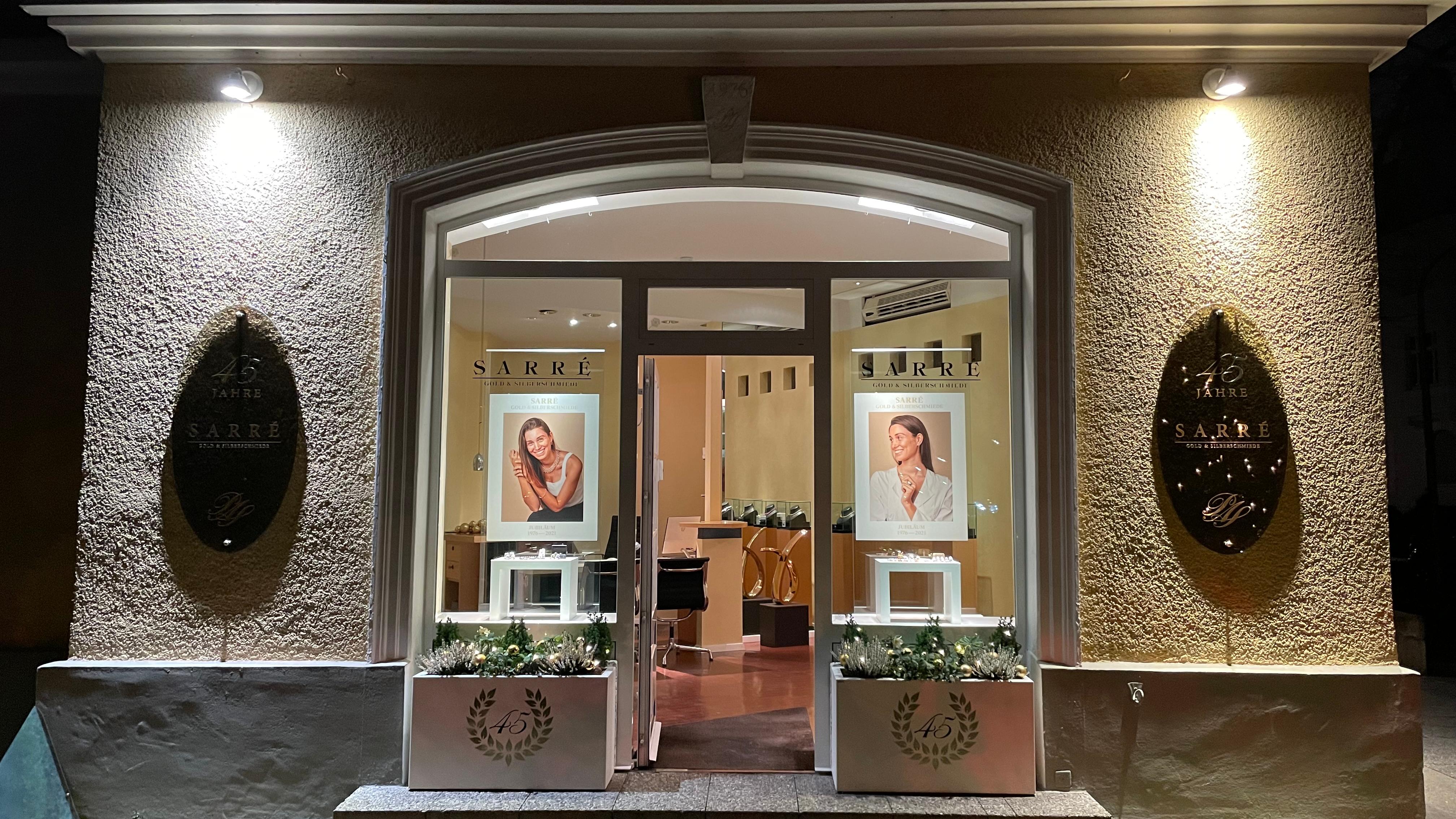 Gold- und Silberschmiede Pierre A. Sarré, Südliche Auffahrtsallee in München