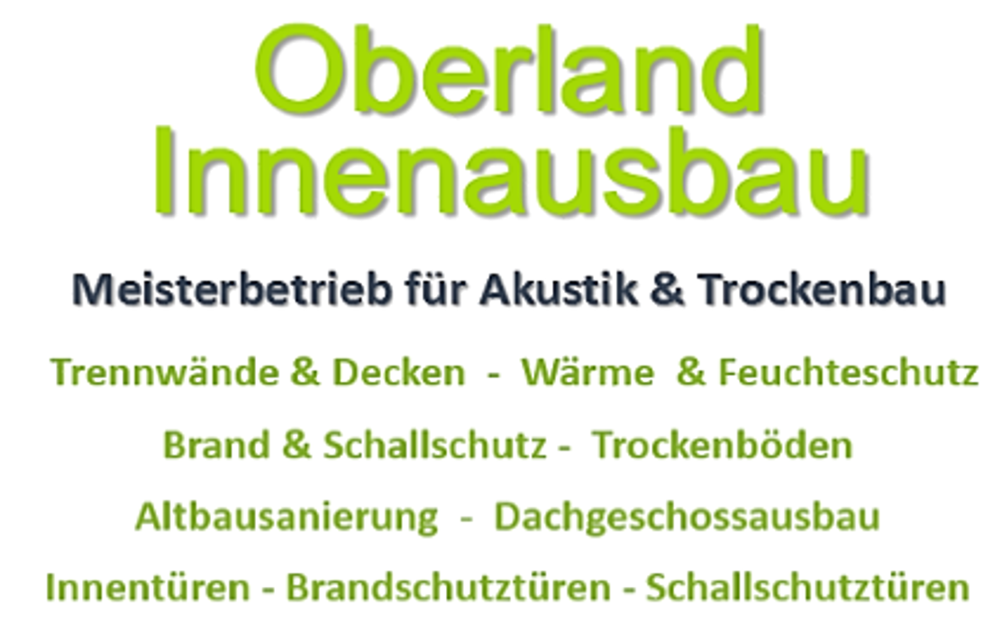 Bild zu Oberland Innenausbau in Miesbach Bild zu Oberland Innenausbau in Miesbach
