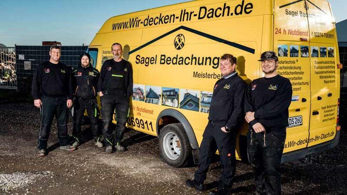 Sagel Bedachungen, Forststraße in Elsdorf