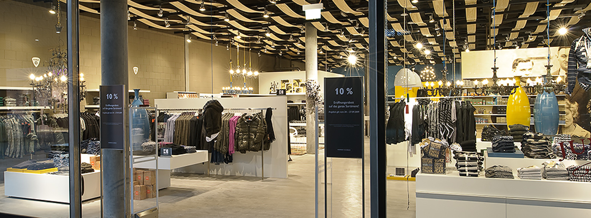 Herren Globus, Hochbergerstrasse in Basel