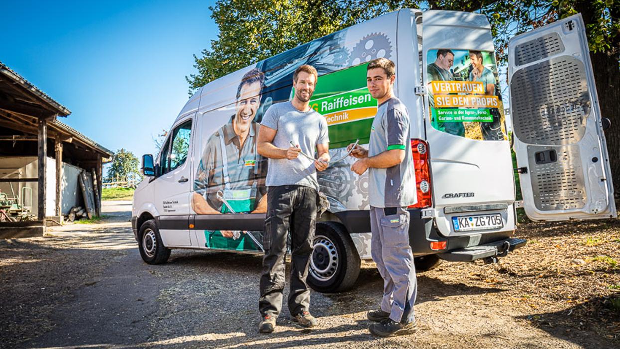 ZG Raiffeisen Technikbetrieb in Mühlhausen Ehingen - Logo