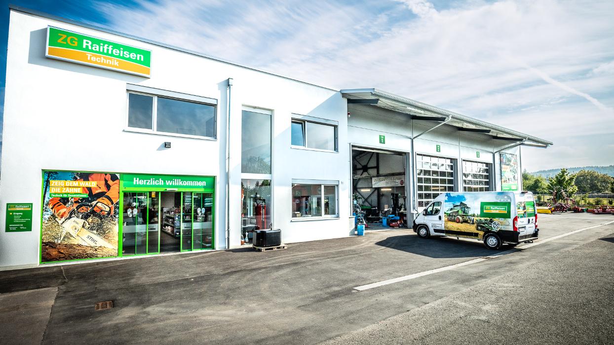 ZG Raiffeisen Technikbetrieb, Bleuelhag in Mühlhausen-Ehingen