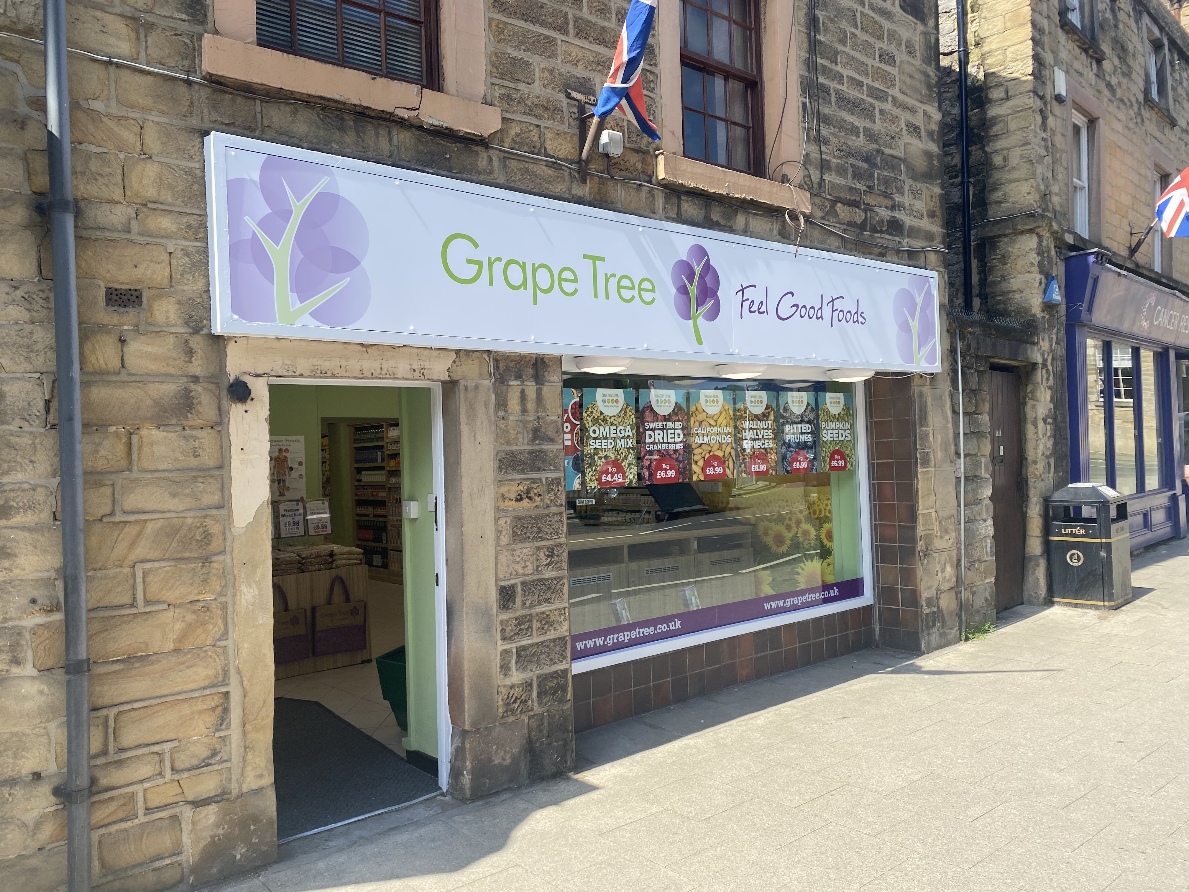 Grape Tree Bakewell Bakewell 01629 258490