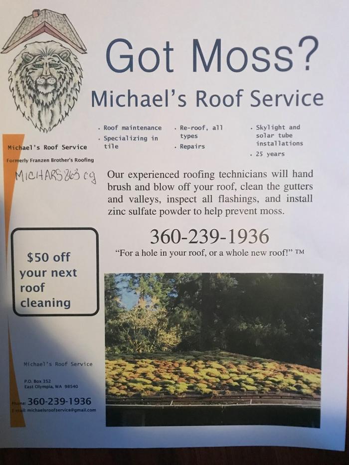 Michael's Roof Service LLC Logo