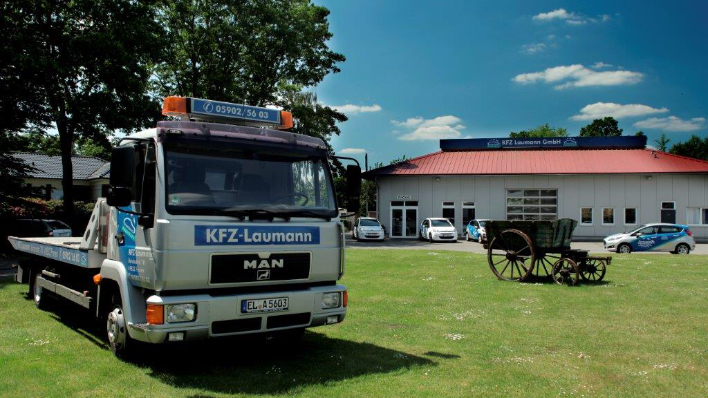 Kfz-Laumann GmbH, Bahnhofstraße in Freren