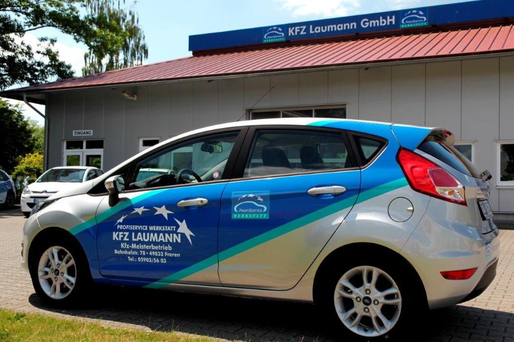 Kfz-Laumann GmbH, Bahnhofstraße in Freren