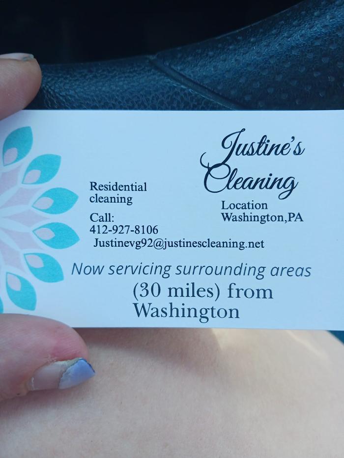 Justine's Cleaning - Washington, PA