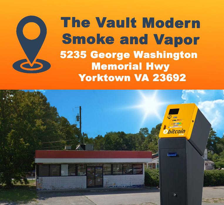 Bitcoin ATM Yorktown - Coinhub - Yorktown, VA
