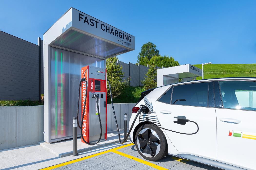 Migrol Charging Station, Industriestrasse in Volketswil