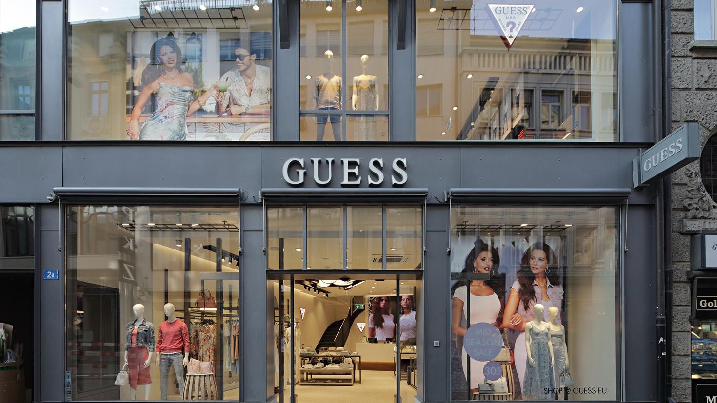 GUESS, Freie Strasse in Basel