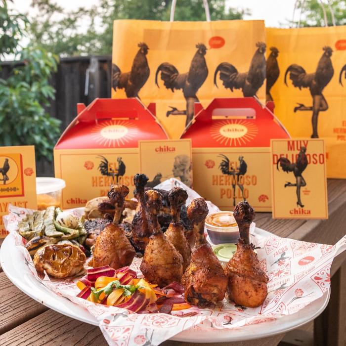 Chika - Gourmet Mexican Rosticeria Logo