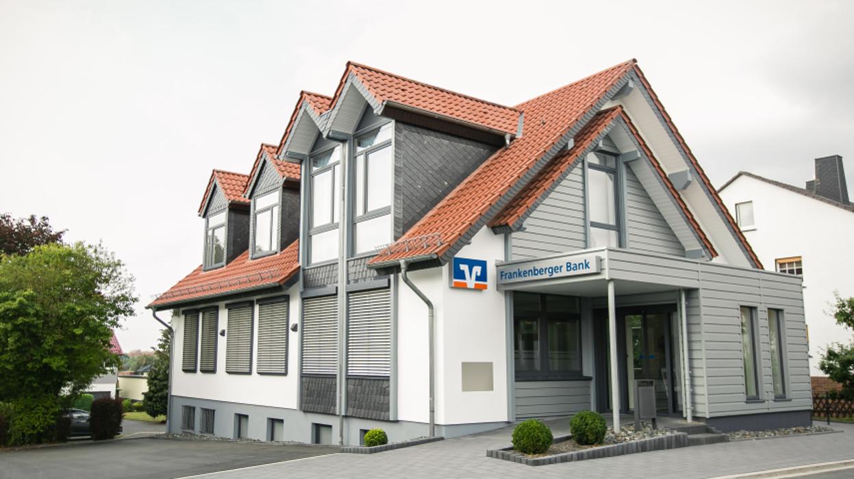 Waldeck-Frankenberger Bank, Geschäftsstelle Frankenau, Pfaffenheckenweg in Frankenau