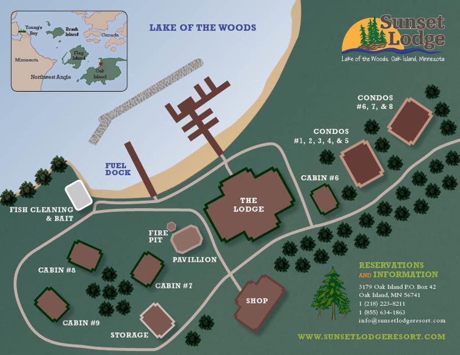 Sunset Lodge - Oak Island, MN