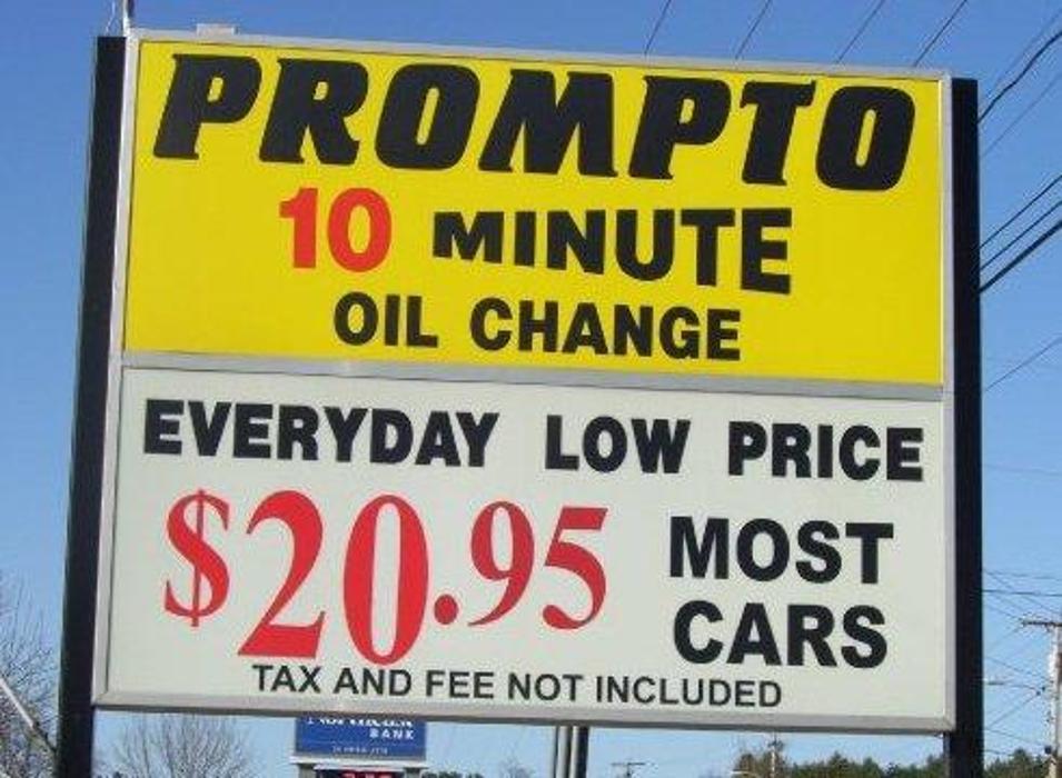 Prompto 10 Minute Oil Change - Portland, ME