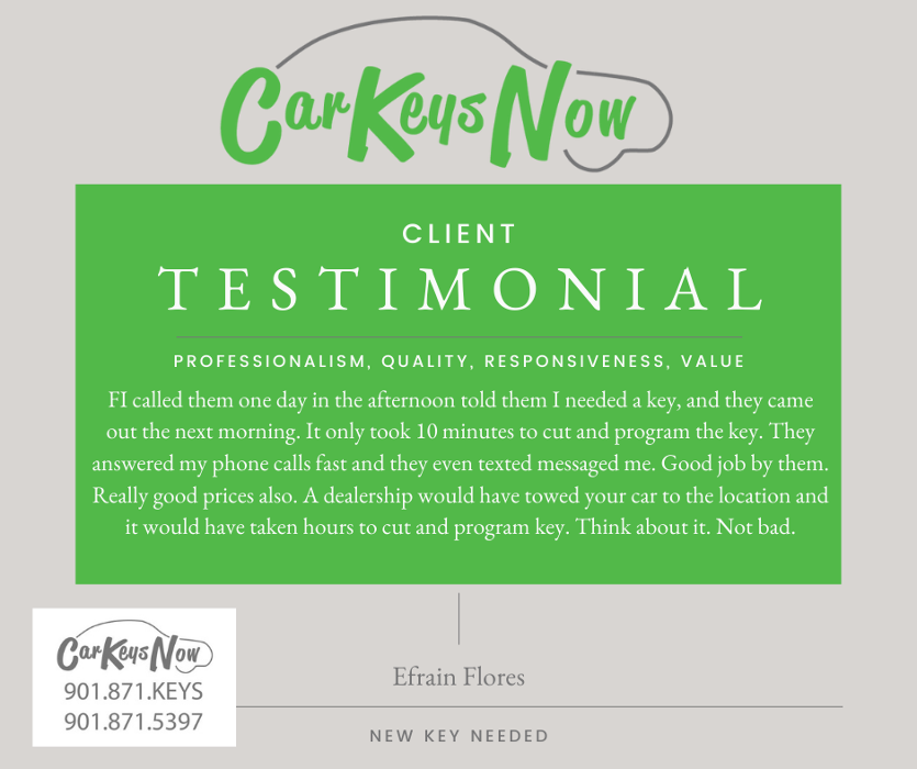 Car Keys Now - Memphis, TN