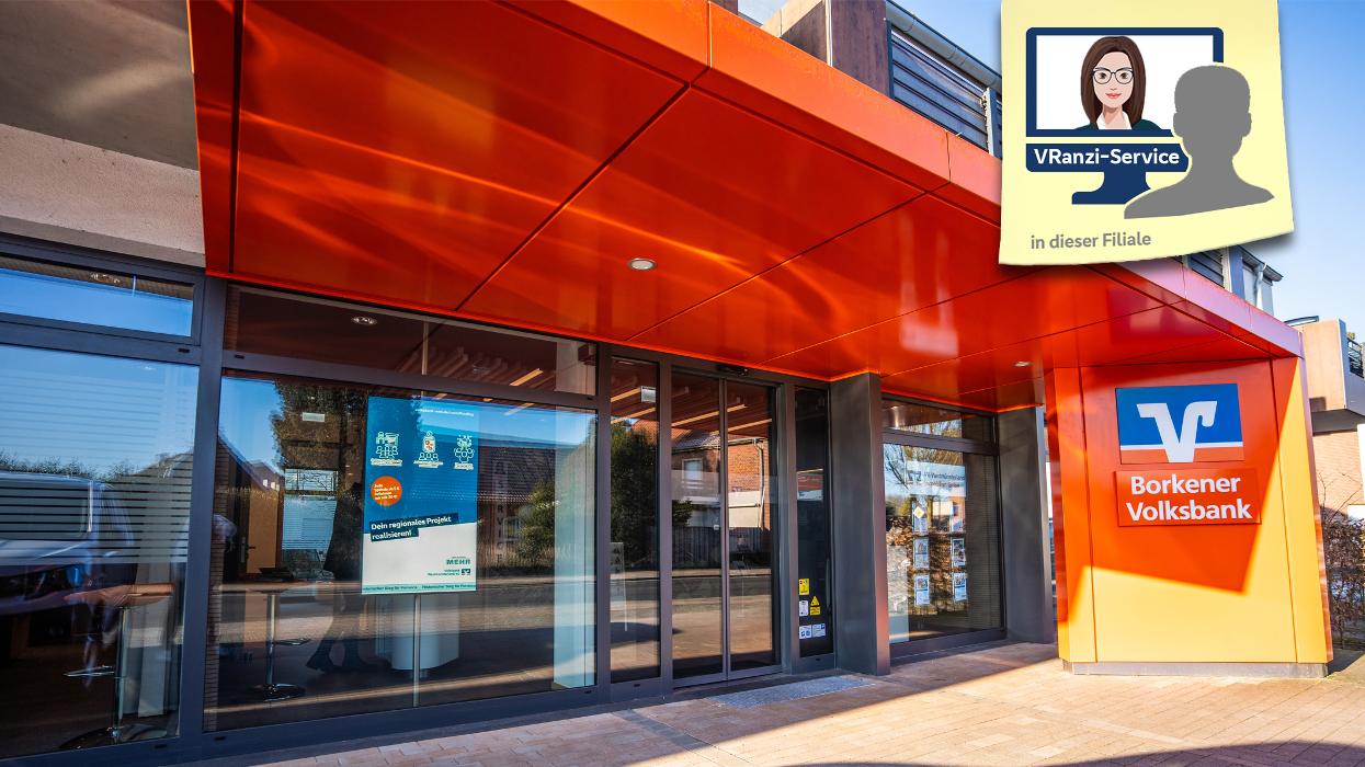 Volksbank Westmünsterland eG Borkener Volksbank - Burlo, Borkener Straße in Borken