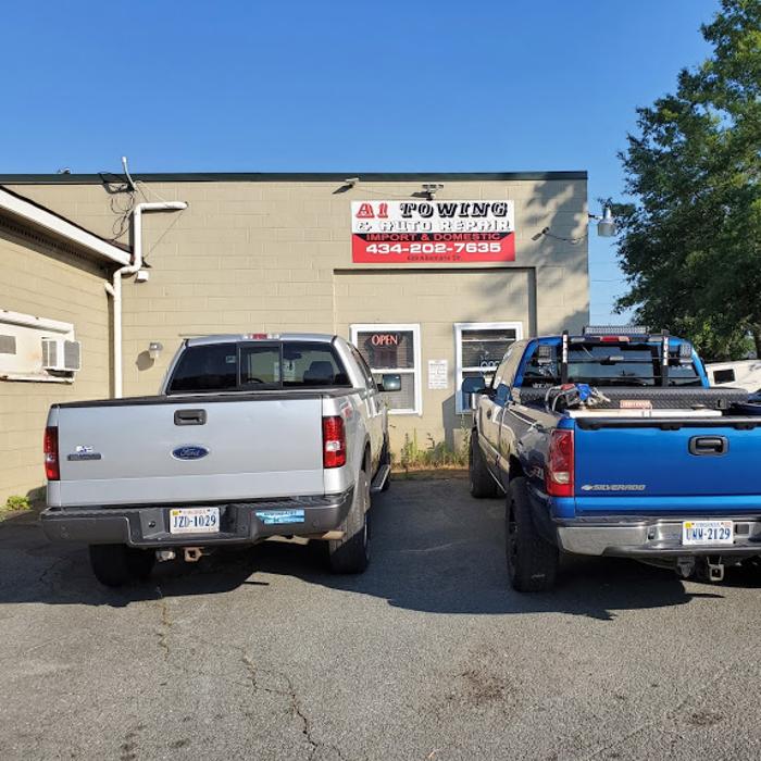 A1 Towing & Auto Repair - Charlottesville, VA