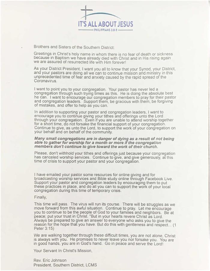 Faith Lutheran Church - Shreveport, LA