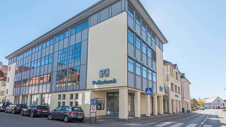 Volksbank Allgäu-Oberschwaben eG, Filiale Wangen, Poststraße in Wangen im Allgäu