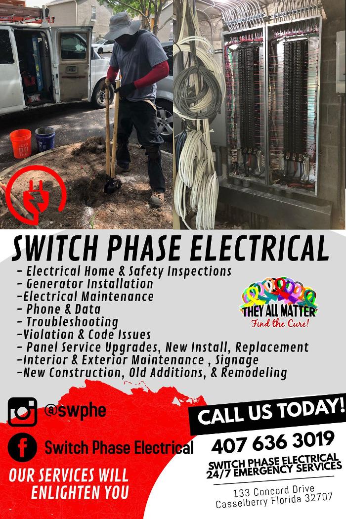 Switch Phase Electrical - Casselberry, FL