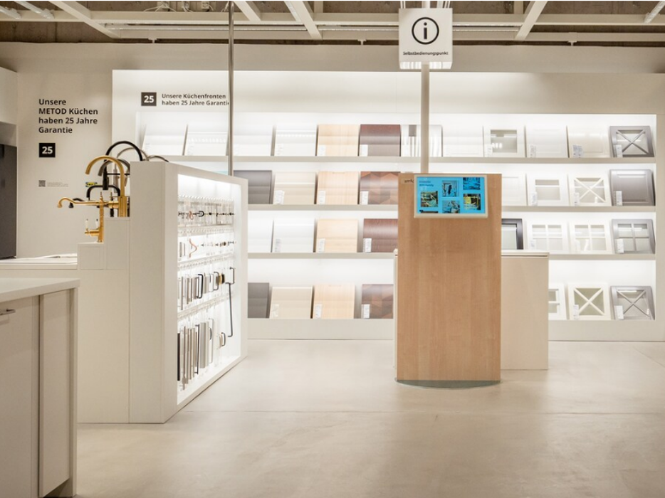 IKEA Plan and order point Chur, Bahnhofstrasse in Chur