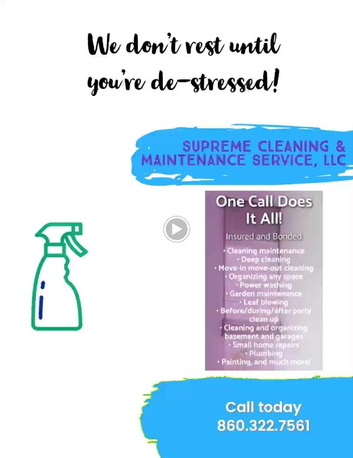 Supreme Cleaning & Maintenance Service LLC - Branford, CT