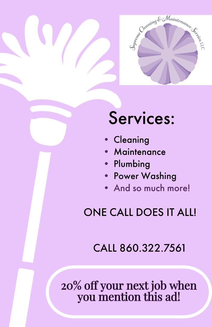Supreme Cleaning & Maintenance Service LLC - Branford, CT