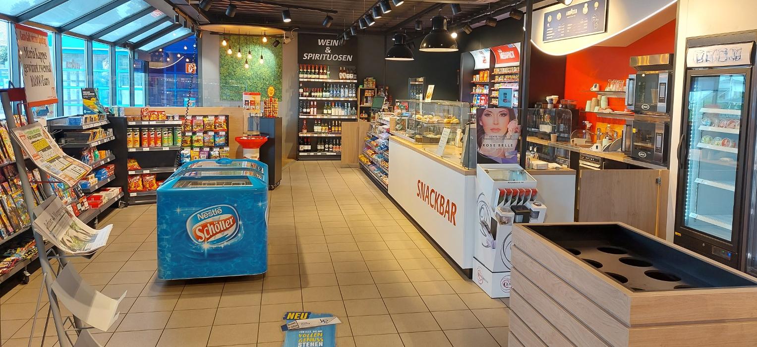 ARAL-Tankstelle-Lübben, Frankfurter Straße in Lübben (Spreewald)