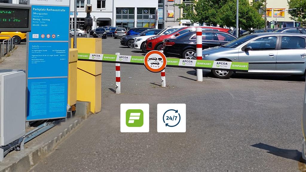 Parkplatz Rathausstraße APCOA, Rathausstraße in Hagen