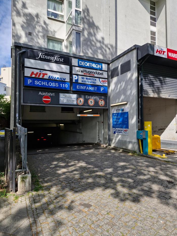 Parkhaus Schloßstraße - Düppelstraße APCOA, Dünther Straße in Berlin