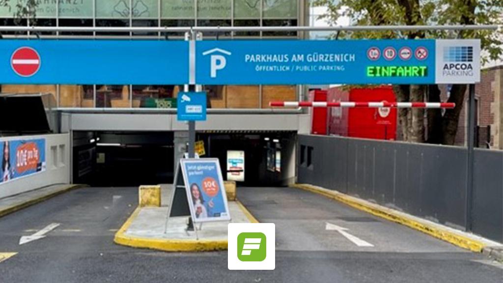 Tiefgarage Am Gürzenich APCOA, Quatermarkt in Köln