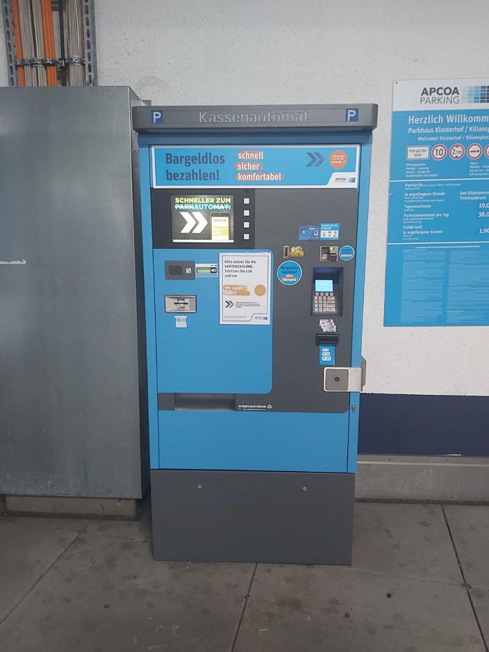 Parkhaus Klosterhof - Kiliansplatz APCOA, Kilianstraße in Heilbronn