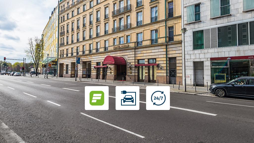 Parkhaus Adlon APCOA, Unter den Linden in Berlin