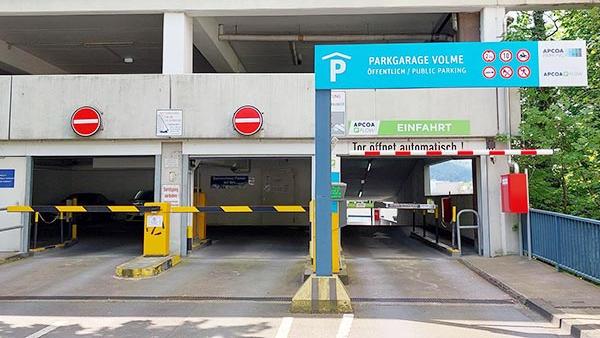 Parkplatz Volme APCOA, Märkischer Ring in Hagen