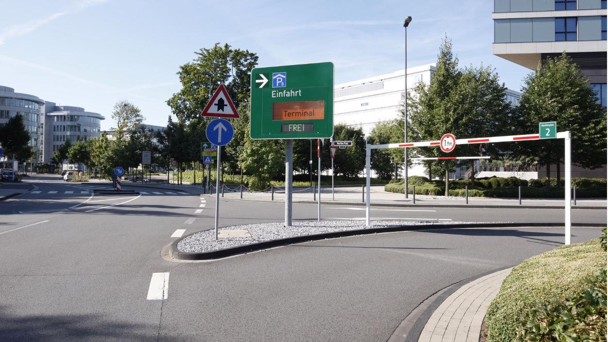 Tiefgarage P8 Flughafen Düsseldorf, Maritim-Platz in Düsseldorf