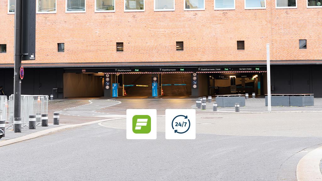 Elbphilharmonie Hotel APCOA, Platz der Deutschen Einheit in Hamburg