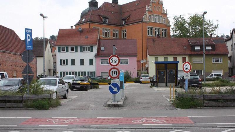 Parkhaus Wilhelmstrasse APCOA, Wilhelmstraße in Heidenheim an der Brenz