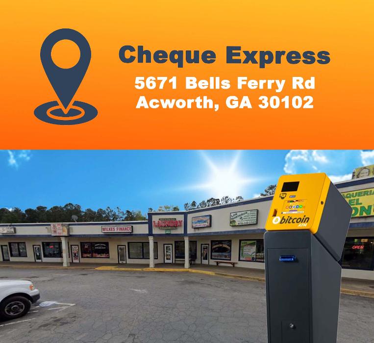 Bitcoin ATM Acworth - Coinhub - Acworth, GA