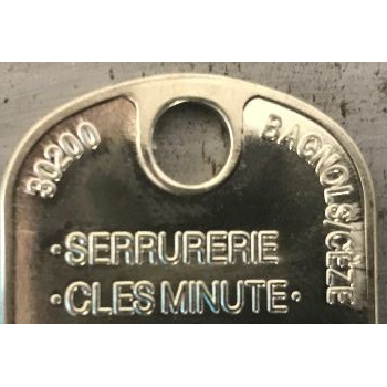 Clés Minute graveur (divers)