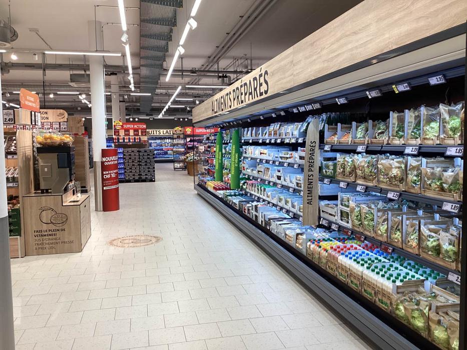 Lidl Suisse, Route de l'Ancienne Ferme in Romont