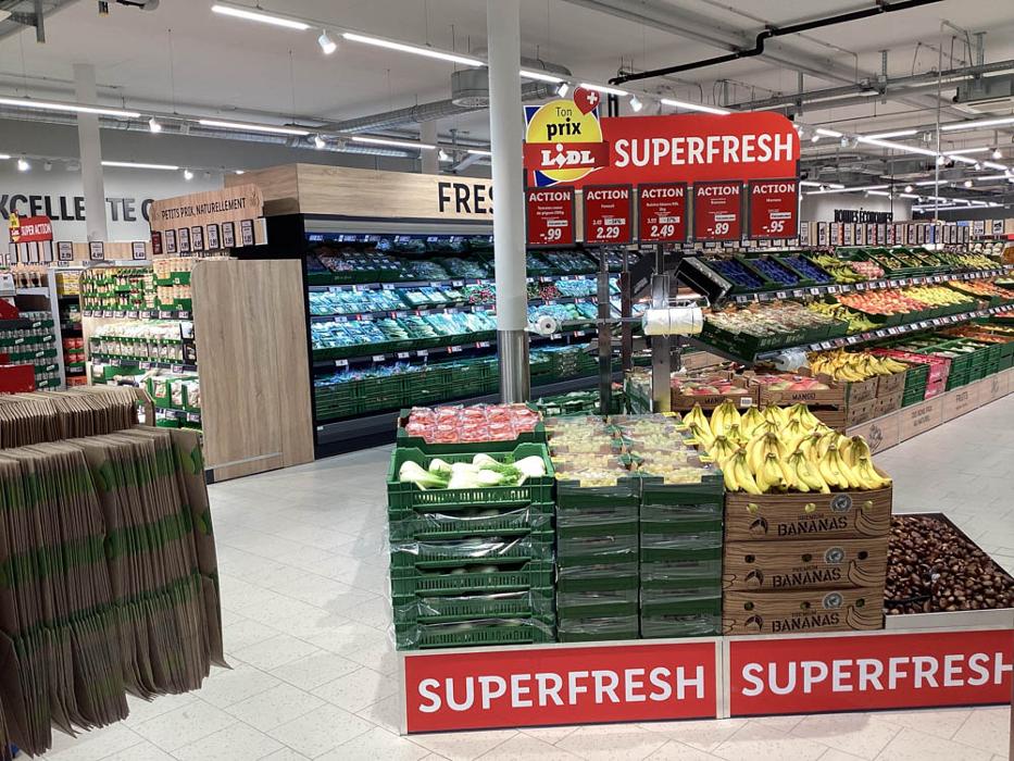 Lidl Suisse, Route de l'Ancienne Ferme in Romont