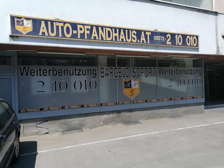 Autopfandhaus & Autobelehnung Häfner GmbH, Hatlerstraße in Dornbirn