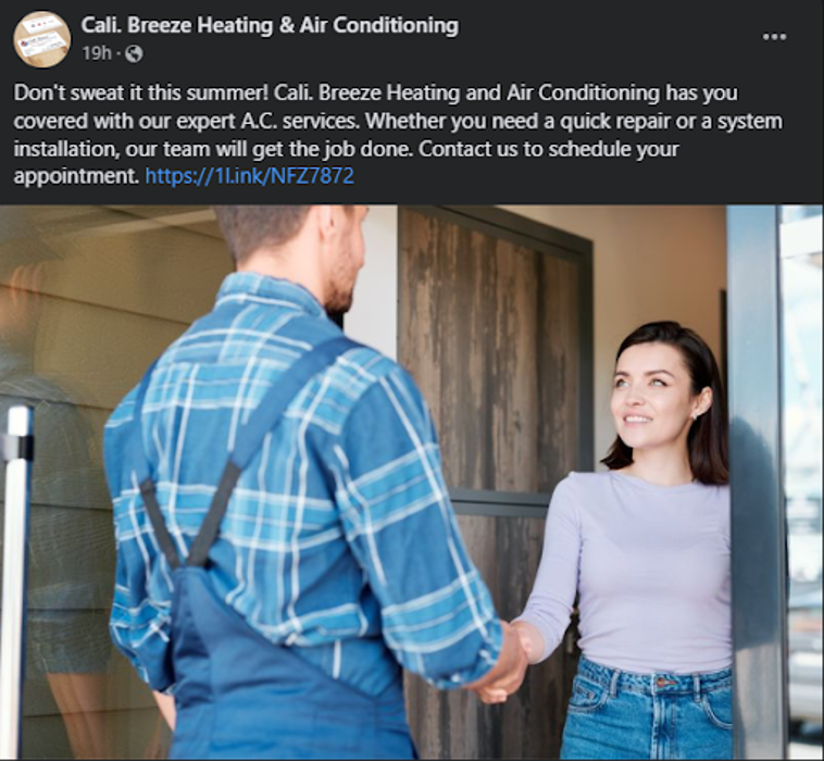 Cali. Breeze Heating and Air Conditioning - Fallbrook, CA