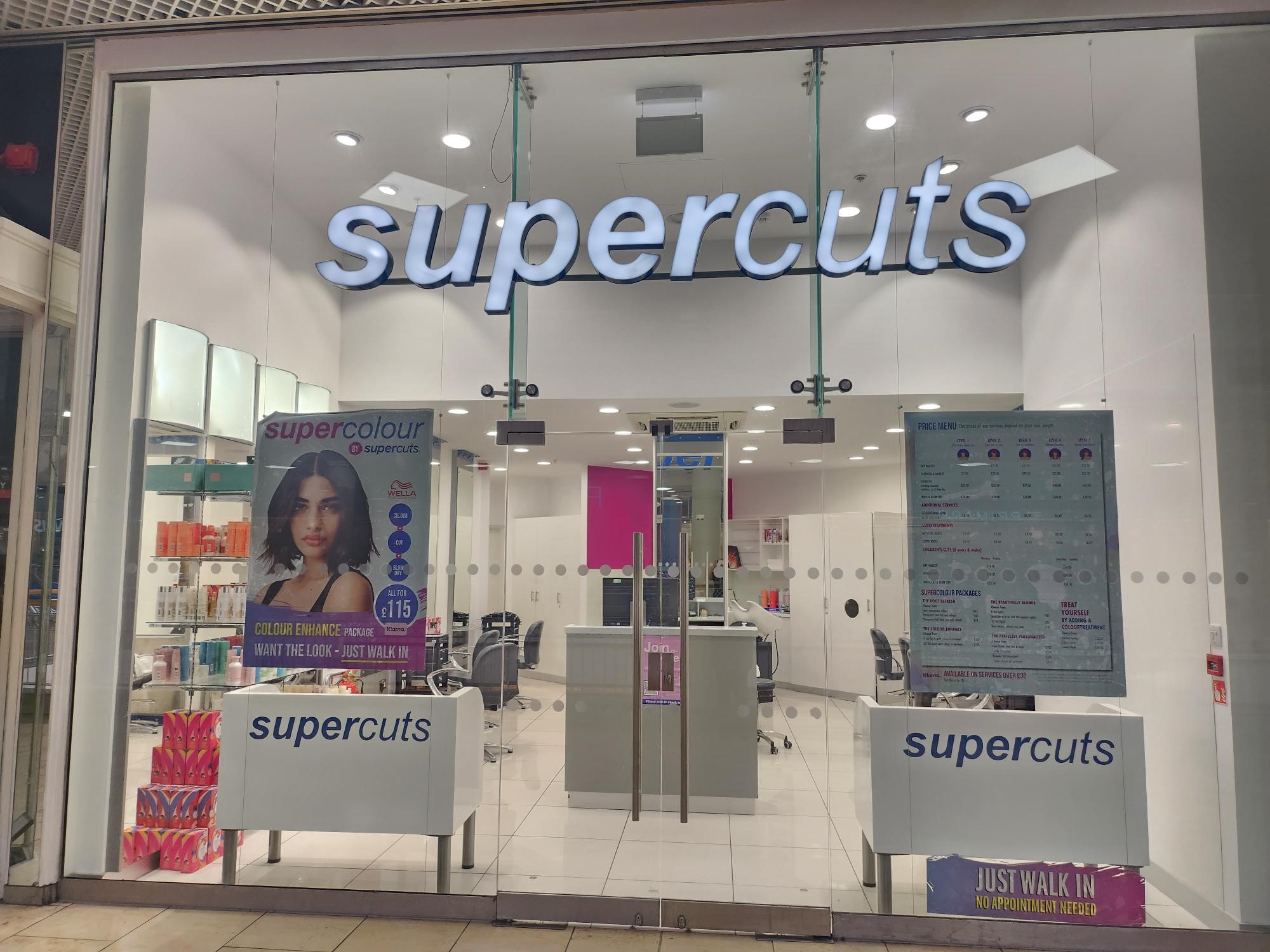 Supercuts Gateshead Metro Centre Gateshead 01914 610627