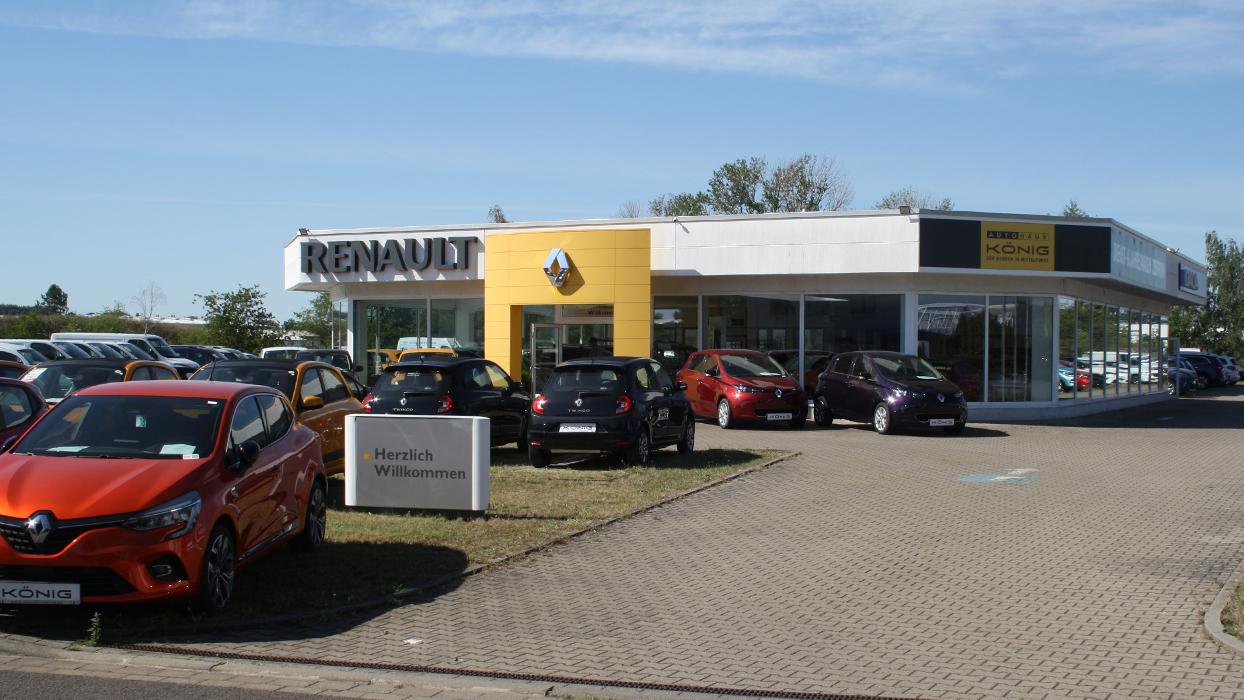 Renault - Autohaus König Haldensleben, Johann-Gottlob-Nathusius-Straße in Haldensleben