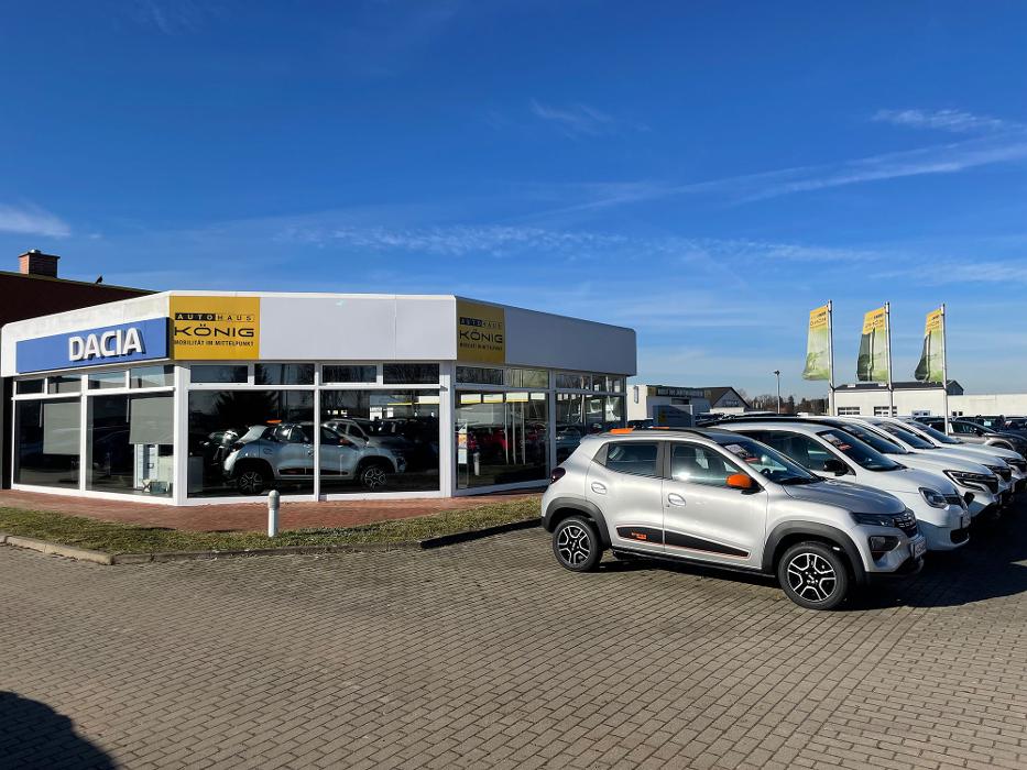 Dacia - Autohaus König Zerbst, Coswiger Straße in Zerbst
