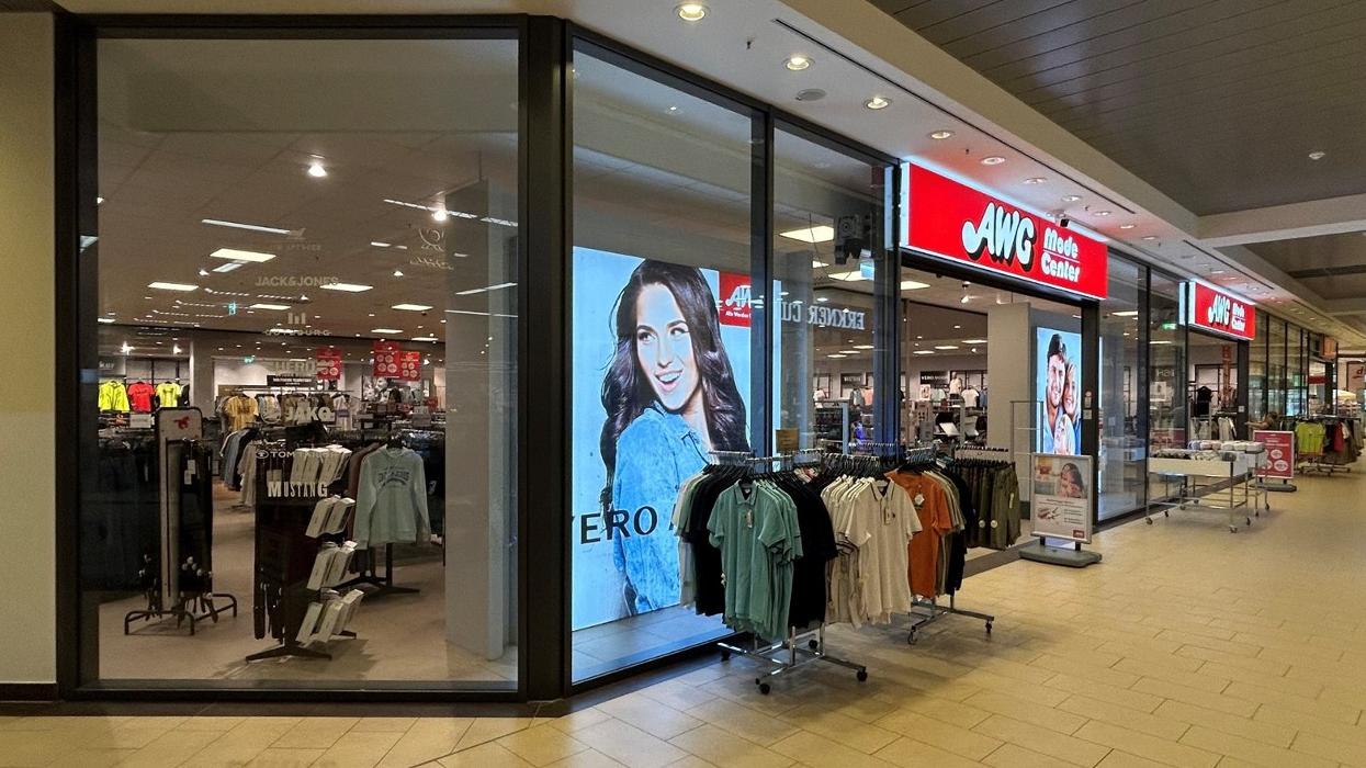 AWG Mode Center Erkner, Friedrichstraße in Erkner